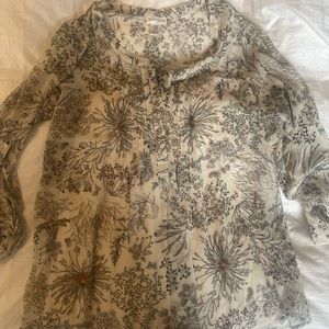 Motherhood Maternity Floral Blouse